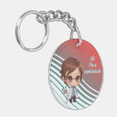 Ik ben Sleutelhanger van een psychiater (Voorkant Links)