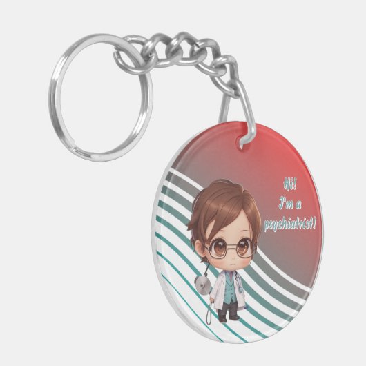 Ik ben Sleutelhanger van een psychiater (Voorkant Links)