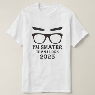 Ik ben slimmer dan ik eruit zie - Casual grappig T T-shirt