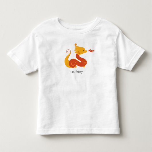 Ik ben smerig. Jaar van het Dragon Zoodiac T-shirt (Voorkant)