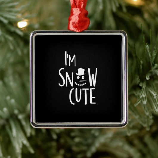 *IK BEN SNEEUW CUTE* CHRISTMAS ORNAMENT (Boom)