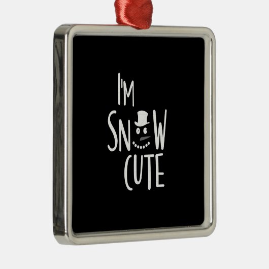 *IK BEN SNEEUW CUTE* CHRISTMAS ORNAMENT (Rechts)