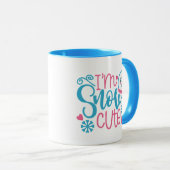 Ik ben sneeuw-schattige mok voor kerstmis (Voorkant rechts)