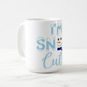 Ik ben Snow Cute Koffiemok (Voorkant links)