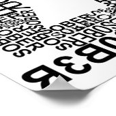 IK BEN SOBER POSTER (Hoek)