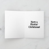 Ik ben Soccer en Wine Kinda Gal Kaart (Binnen)