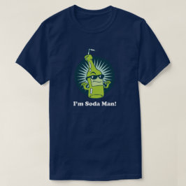 Ik ben Soda Man! Grappig woordspeling T-shirt