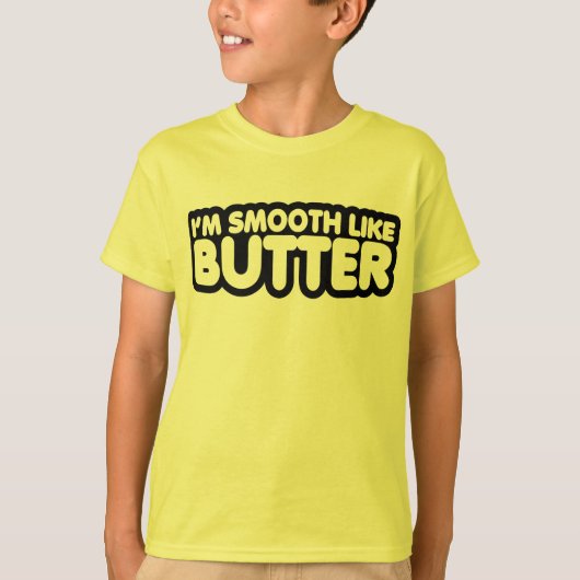 Ik Ben Soepel Als Boter T-shirt (Voorkant)