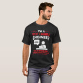 Ik ben softwareontwikkelaar van software engineer t-shirt (Voorkant volledig)