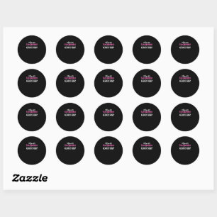 Ik ben Sonografe Sonografie Ronde Sticker