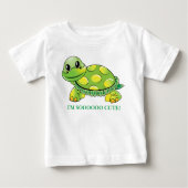 "IK BEN SOOOO CUTE!" Baby schildpad (Voorkant)