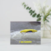 IK BEN SORRY! BRIEFKAART (Staand voorkant)
