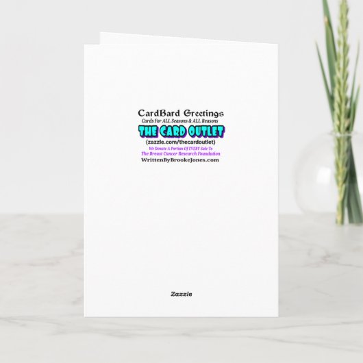 Ik ben SORRY Card Kaart (Achterkant)