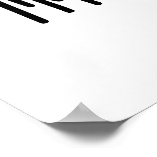 Ik ben Soy in You Cute Soy Sauce Pun Poster (Hoek)