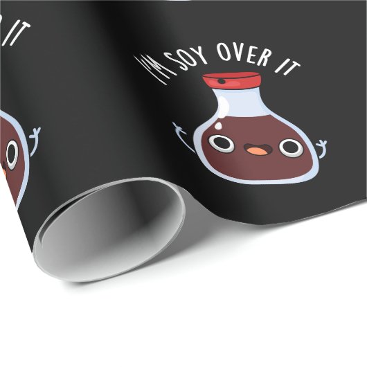 Ik ben soy over het grappige Soy Sauce Pun Cadeaupapier (Rol Hoek)