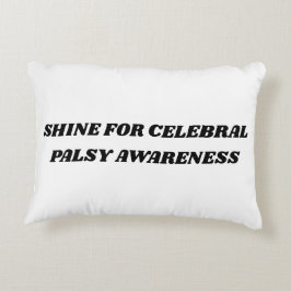 🌟 Ik ben speciaal – Cerebral Palsy Awareness Desi Accent Kussen