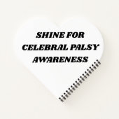🌟 Ik ben speciaal – Cerebral Palsy Awareness Desi Notitieboek (Achterkant)