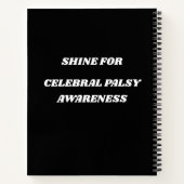 🌟 Ik ben speciaal – Cerebral Palsy Awareness Desi Notitieboek (Achterkant)