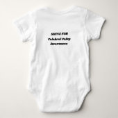 🌟 Ik ben speciaal – Cerebral Palsy Awareness Desi Romper (Achterkant)