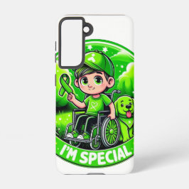 🌟 Ik ben speciaal – Cerebral Palsy Awareness Desi Samsung Galaxy Hoesje