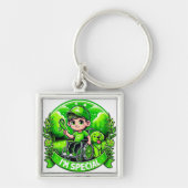 🌟 Ik ben speciaal – Cerebral Palsy Awareness Desi Sleutelhanger (Voorkant)