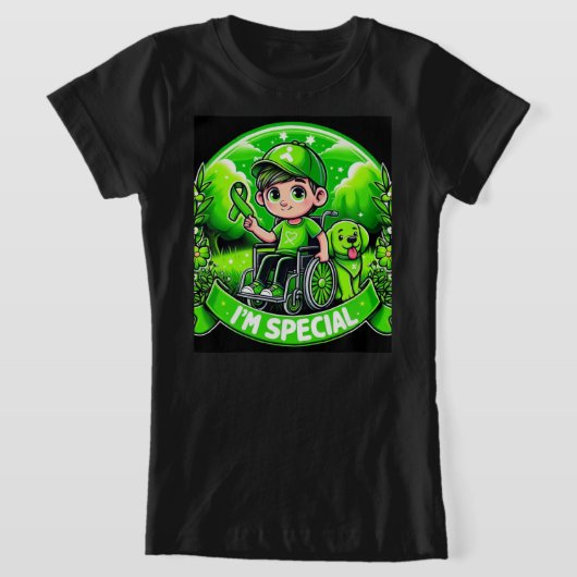 🌟 Ik ben speciaal – Cerebral Palsy Awareness Desi T-shirt (Laagn)