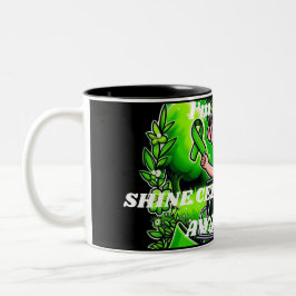 🌟 Ik ben speciaal – Cerebral Palsy Awareness Desi Tweekleurige Koffiemok