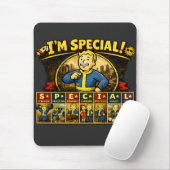 Ik ben speciaal | Fallout Geïnspireerde Stats Muis Muismat (Met muis)