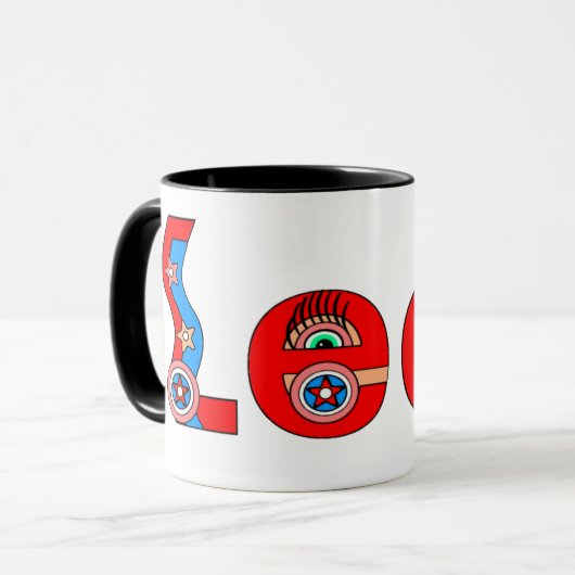 Ik ben speciaal - mijn teken is Leo Mok (Voorkant links)