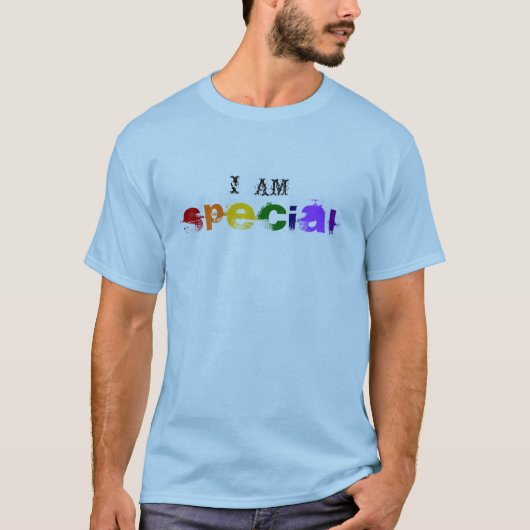Ik ben speciaal t-shirt (Voorkant)
