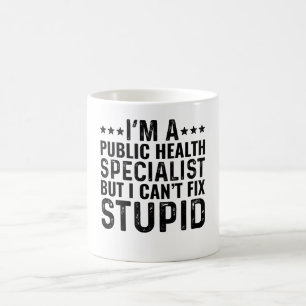 Ik ben specialist volksgezondheid, maar ik kan het koffiemok
