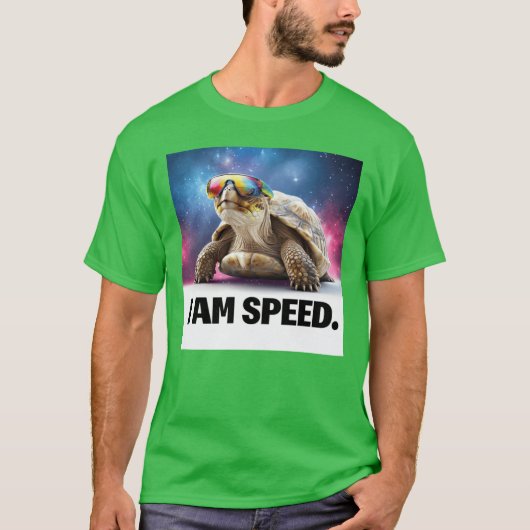 Ik ben speedurtle vrienden t-shirt (Voorkant)