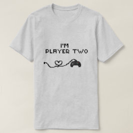 Ik ben speler twee t-shirt