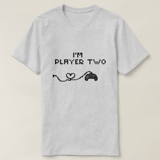 Ik ben speler twee t-shirt (Design voorkant)