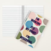 Ik ben Spiral Notitieboek waard (Binnen)