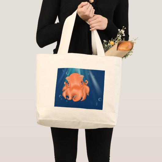 Ik ben Squishy Grote Tote Bag (Voorkant (product))