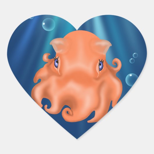 Ik ben Squishy Hart Sticker (Voorkant)