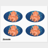 Ik ben Squishy Ovale Sticker (Vel)