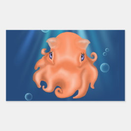 Ik ben Squishy Rechthoekige Sticker
