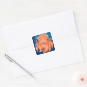 Ik ben Squishy Vierkante Sticker (Envelop)