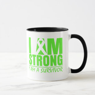 Ik ben sterk dat ik een Survivor Non-Hodgkin lymfo Mok