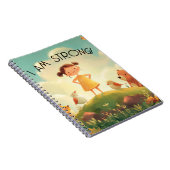 Ik ben sterk - Empowerment voor Meisjes Notitieboek (Rechterzijde)