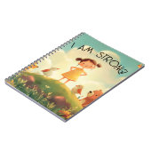 Ik ben sterk - Empowerment voor Meisjes Notitieboek (Linkerzijde)