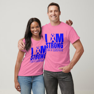 Ik ben sterk - ik ben een overlevende - Colon Canc T-shirt