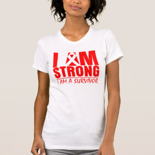 Ik ben sterk - ik ben een overlevende - een ziekte t-shirt