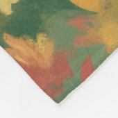 Ik ben sterk - Meisjes empowerment Fleece Deken (Hoek)