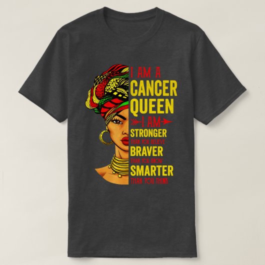 Ik ben sterker jarig voor Zodiac T-shirt (Design voorkant)