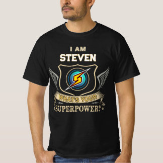 Ik Ben STEVEN Wat Is Jouw Superkracht T-shirt