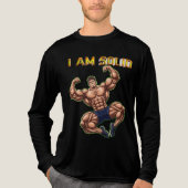 IK BEN STEVIG  Tri-Blend SHIRT (Voorkant volledig)