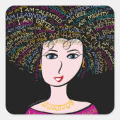 IK BEN - STICKER (Voorkant)